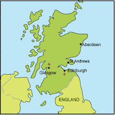MAP SCOTLAND
